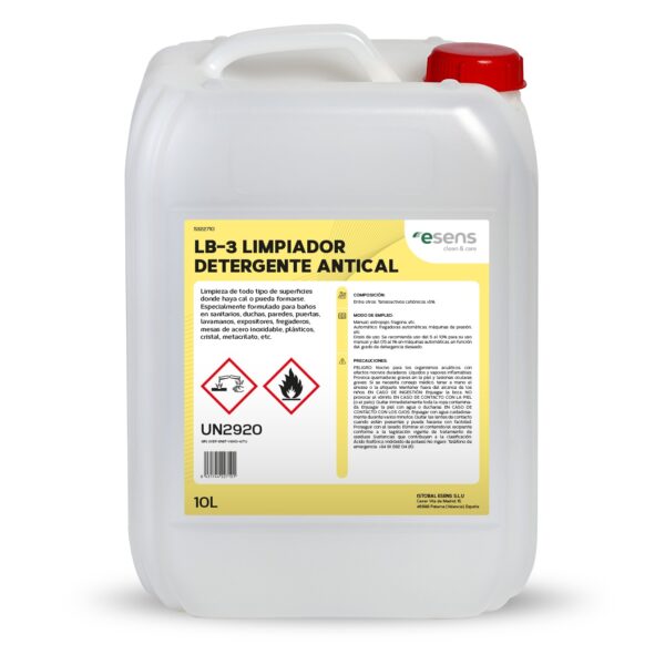 LB-3 Limpiador detergente Antical 10L